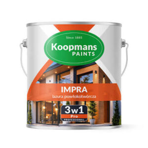Koopmans IMPRA 3w1 Pro Professional – Lazura Powłokotwórcza 1L / 2.5L / 5L