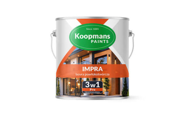 Koopmans IMPRA 3w1 Pro Professional – Lazura Powłokotwórcza 1L / 2.5L / 5L