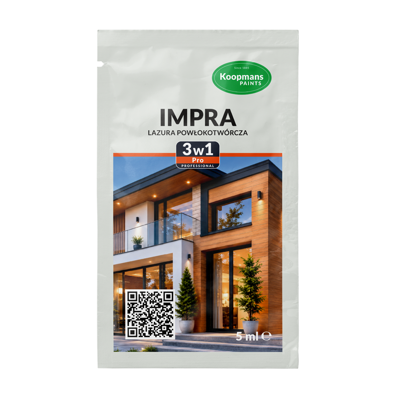 KOOPMANS IMPRA 3w1 Pro Professional – Próbka Impregnatu Powłokotwórczego 5ml (Saszetka)